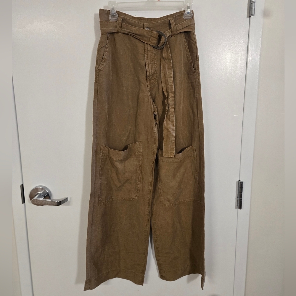 Zara Wide Leg Utility Trousers XS - Picture 10 of 11